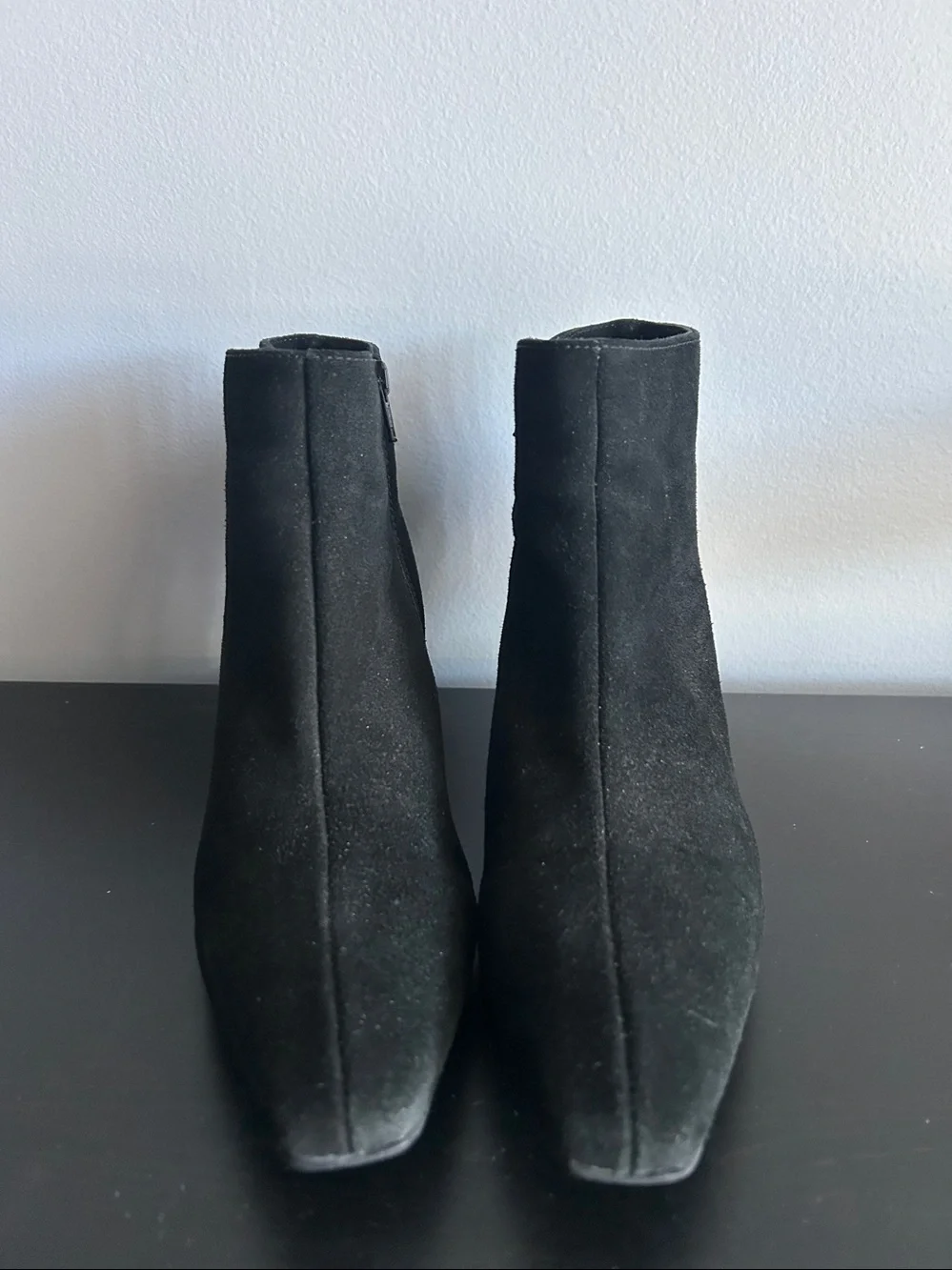 La Canadienne Deacon Suede Boot 9.5 Black